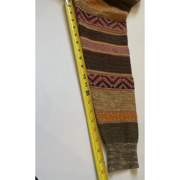 Ralph Lauren Purple Label Men’s Silk Wool Cashmere Crewneck Sweater Stripe M - Picture 7 of 8